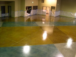 Concrete School Floor