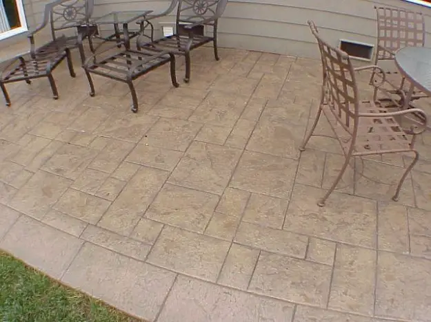 Stamped Concrete Patio