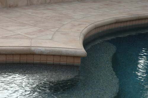 Cantilevered Concrete Pool Coping | Concrete Ideas