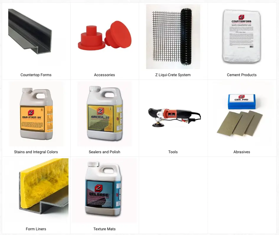 Countertop Products and Tools
