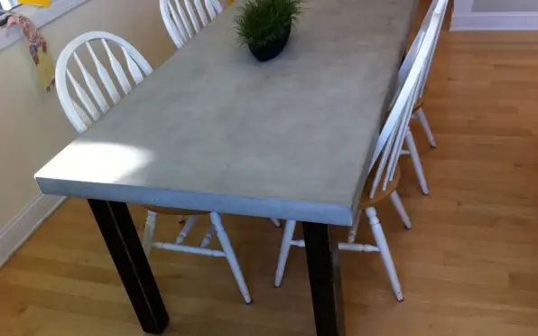 Concrete table