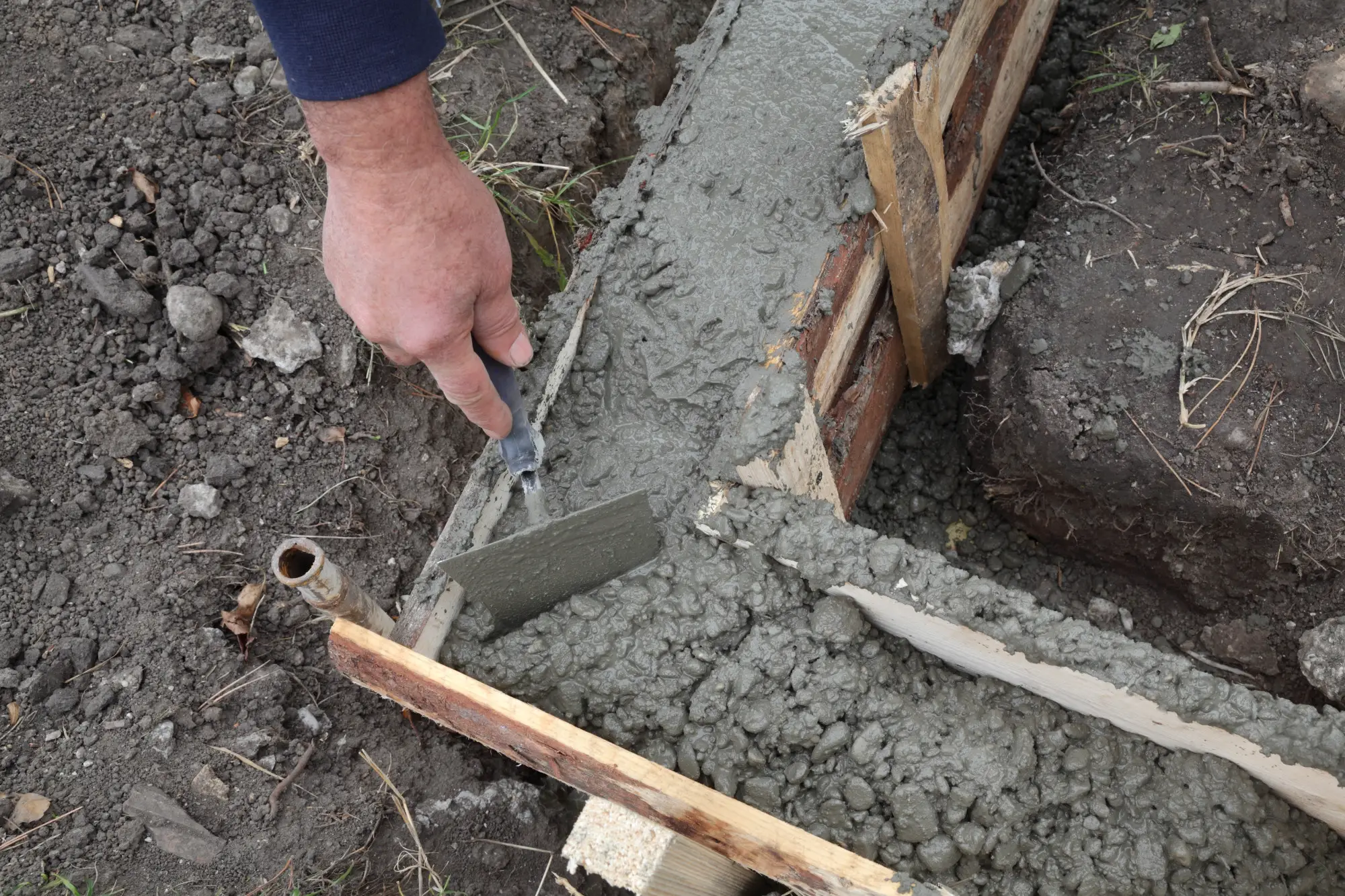 Pouring Concrete How To Prepare And Level Your Site And Soil