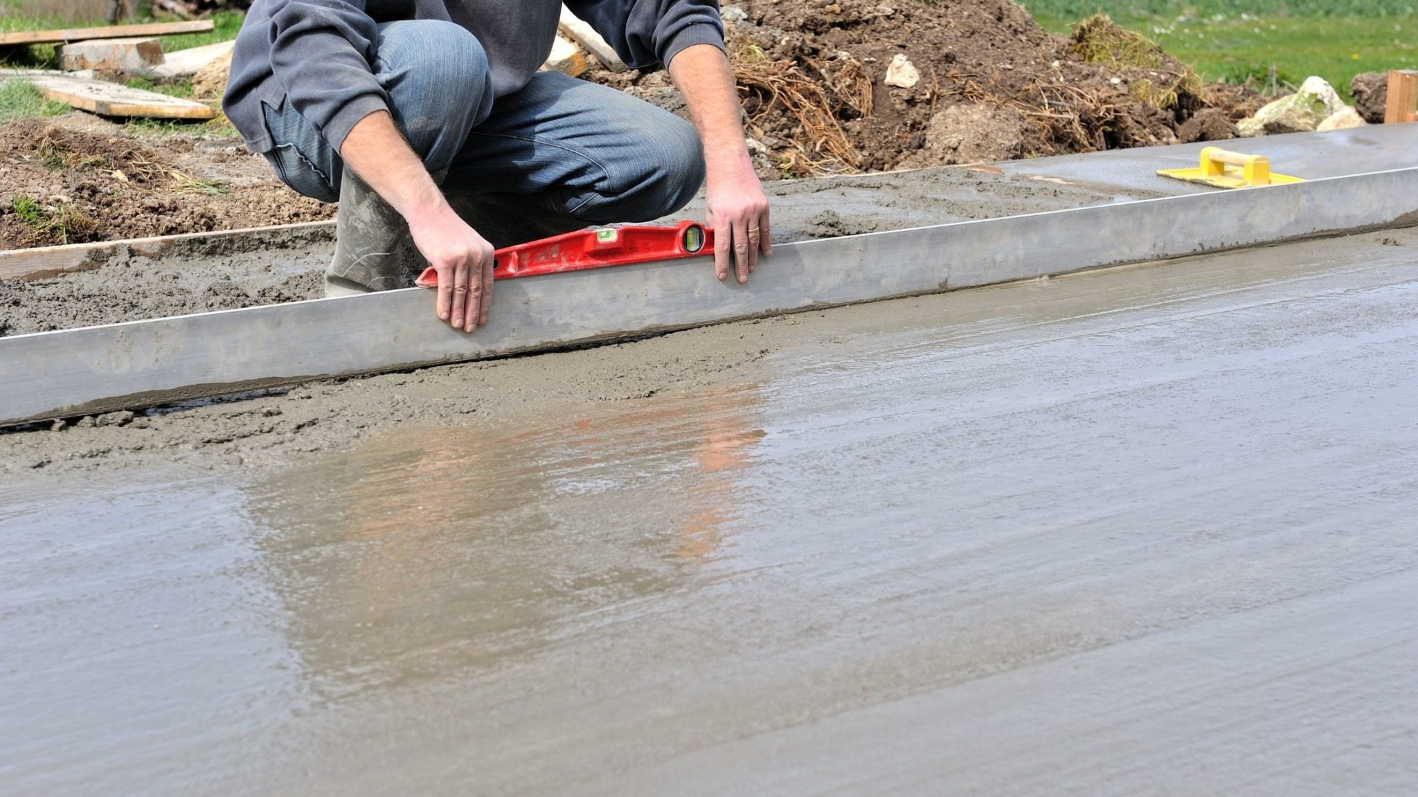 Can You Pour a Concrete Slab Over Grass? A Guide